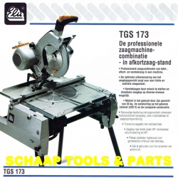 Tafel-/afkortzaagmachine's TGS173
